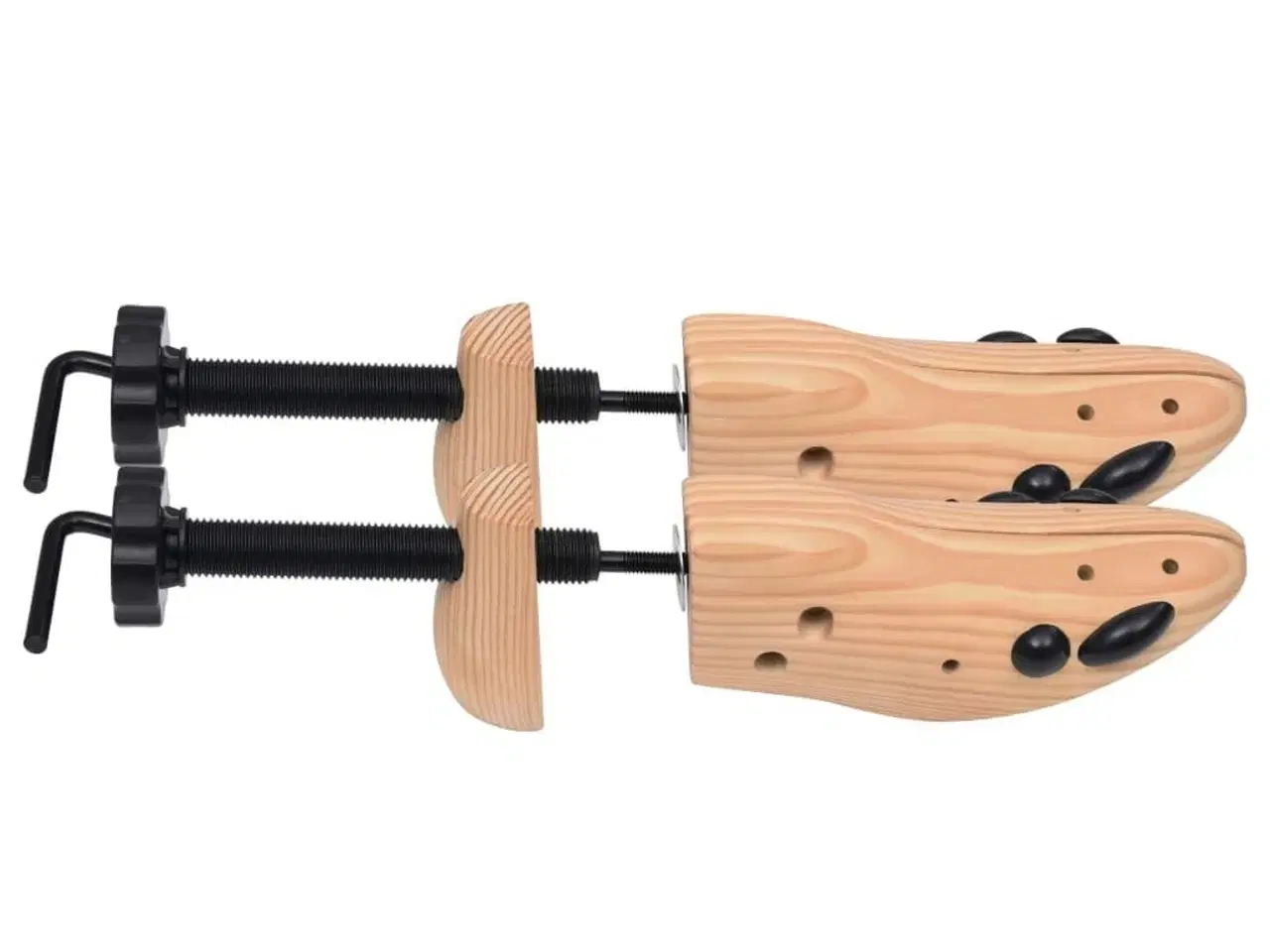 Billede 4 - Skotræer 2 par str. 41-46 massivt fyrretræ