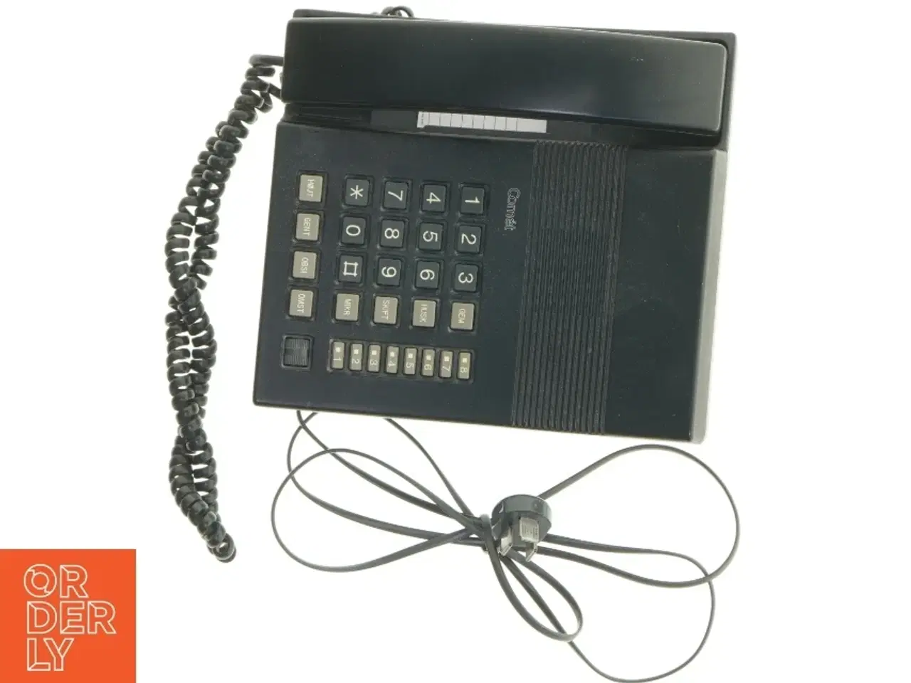 Billede 4 - Sort fastnettelefon fra Comet (str. 22x20 cm)