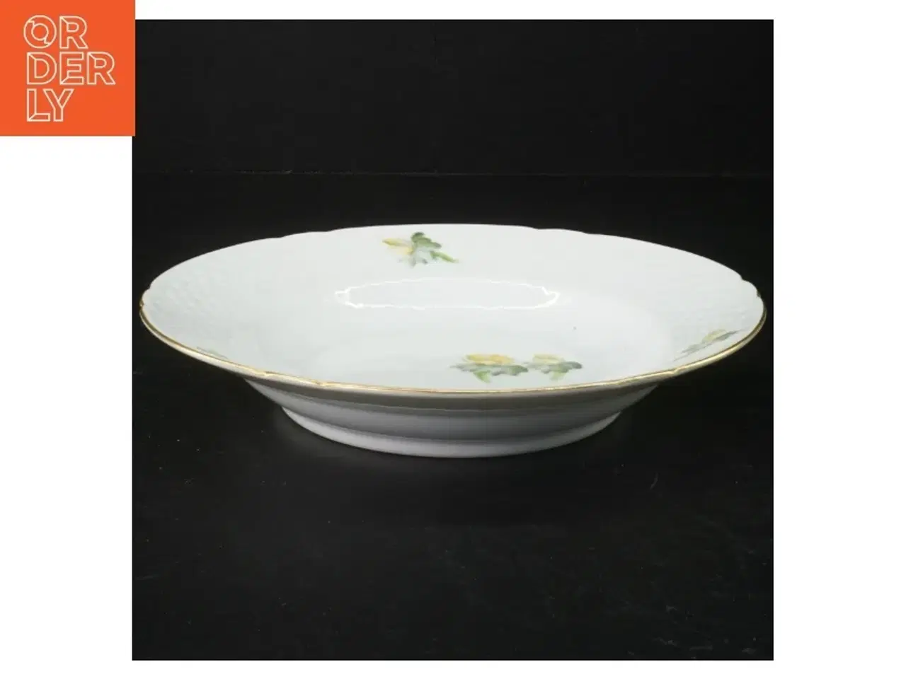 Billede 3 - Dybe porcelænstallerker med Erantismotiv (3 stk) fra B&G (str. Ø 21 cm)