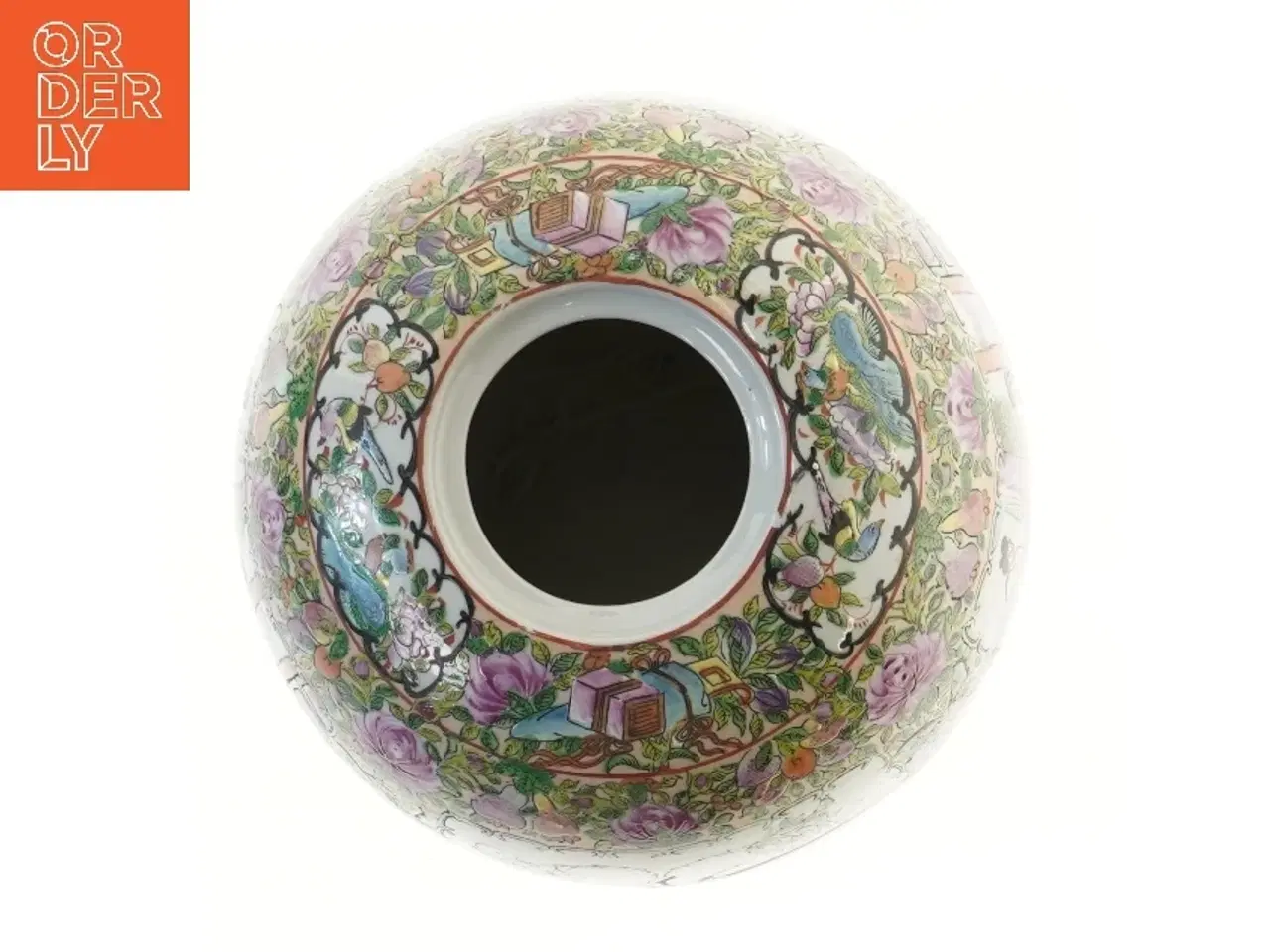 Billede 4 - Dekorativ kinesisk urne (str. 30 cm)