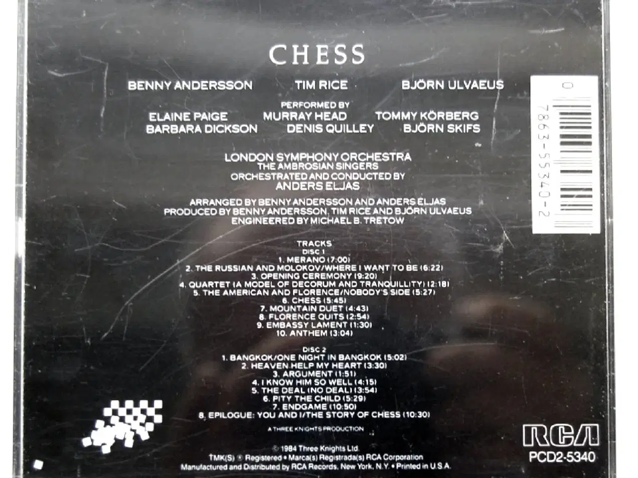 Billede 3 - CHESS (2 CD) 