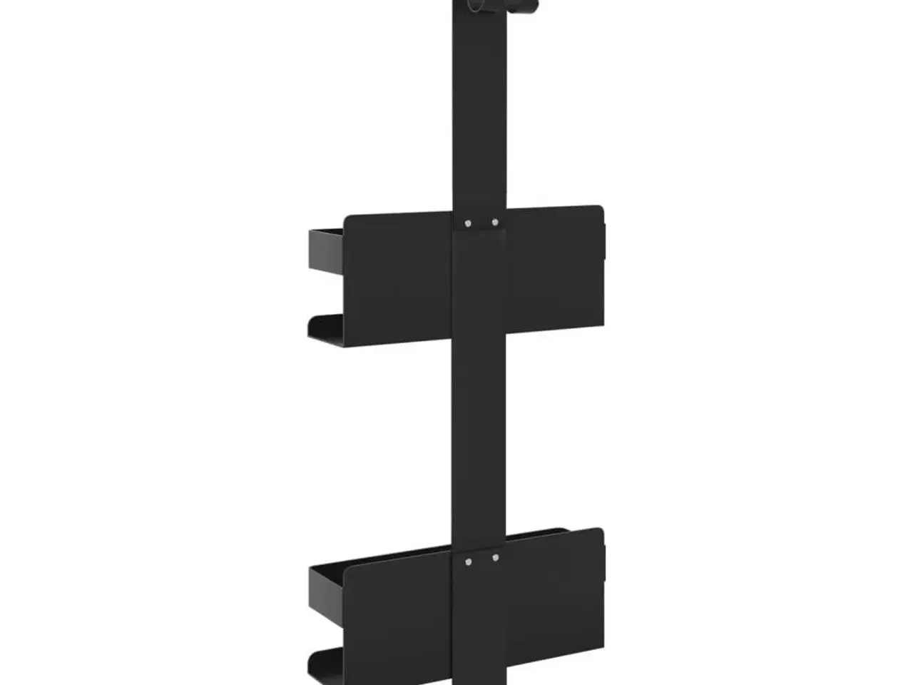 Billede 6 - Brusehylde med ophæng børstet 304 rustfrit stål matsort