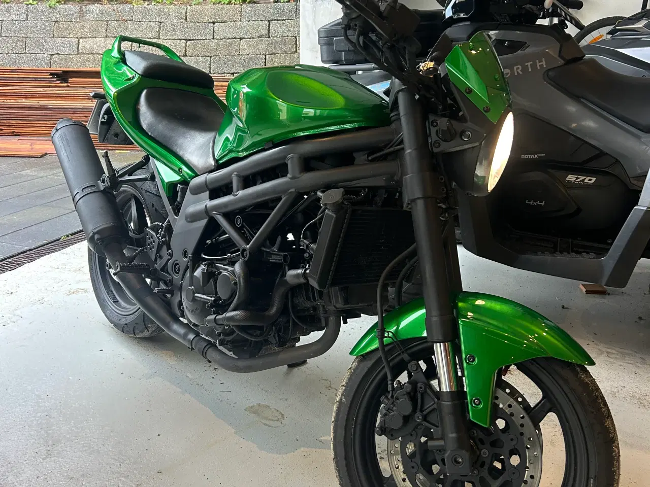 Billede 6 - Hyusong 650 GT NYSYNET - bytte med motard/ enduro