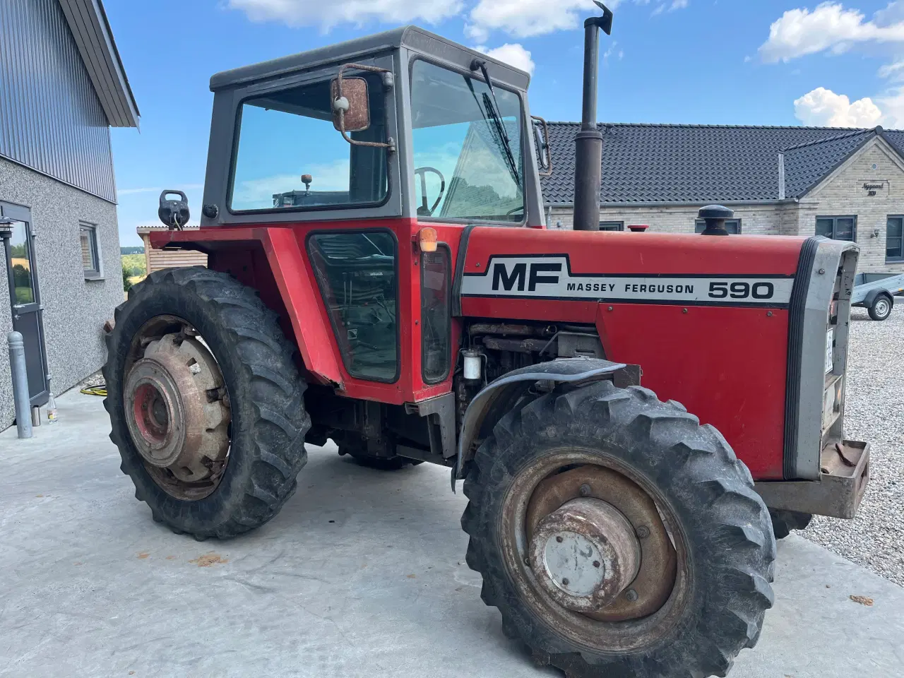 Billede 3 - Massey ferguson 590 4 WD 