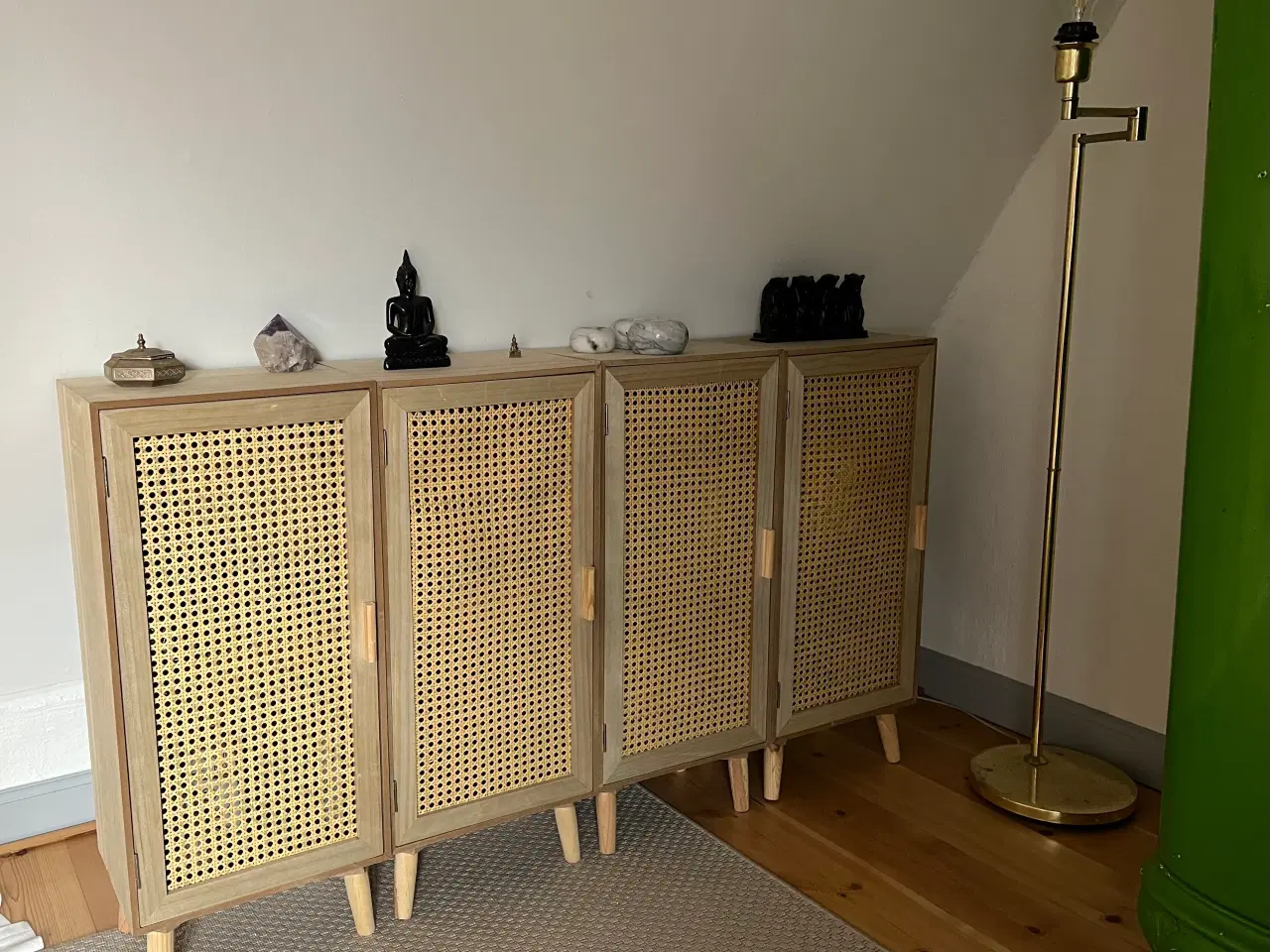 Billede 1 - Flet skab, flettet kommode