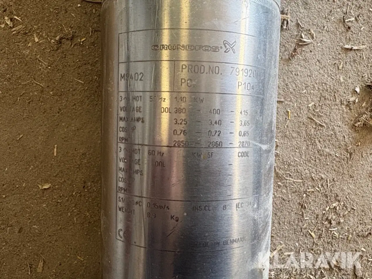 Billede 12 - Dykpumpe Grundfos SP3A—18 & MS402