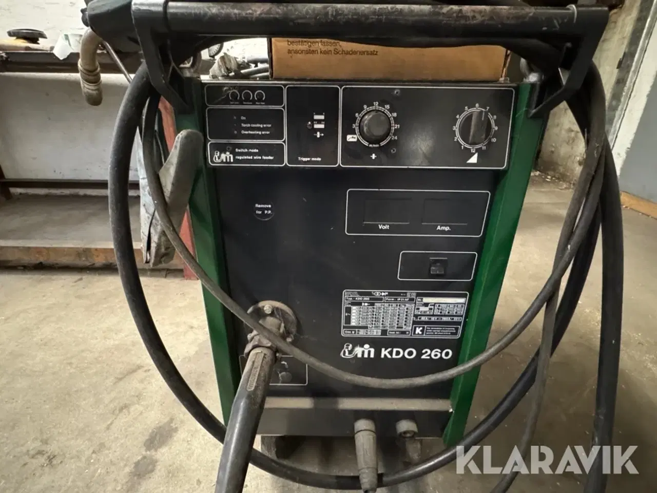 Billede 5 - Svejsemaskine Migatronic KDO 260