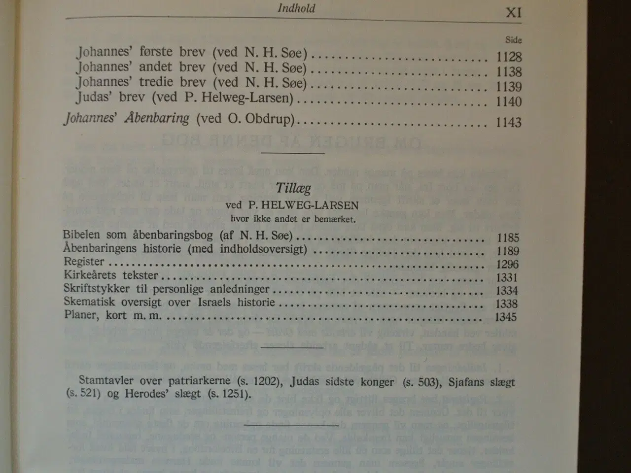 Billede 7 - bibelbogen med noter, ved p. helweg-larsen mfl. , 
