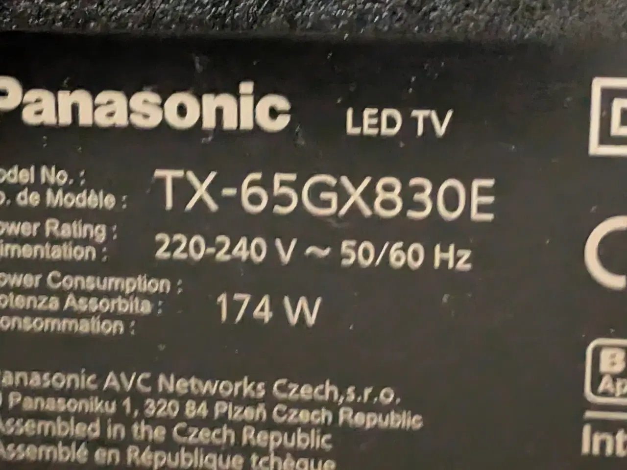 Billede 1 - Lækkert Panasonic TV sælges