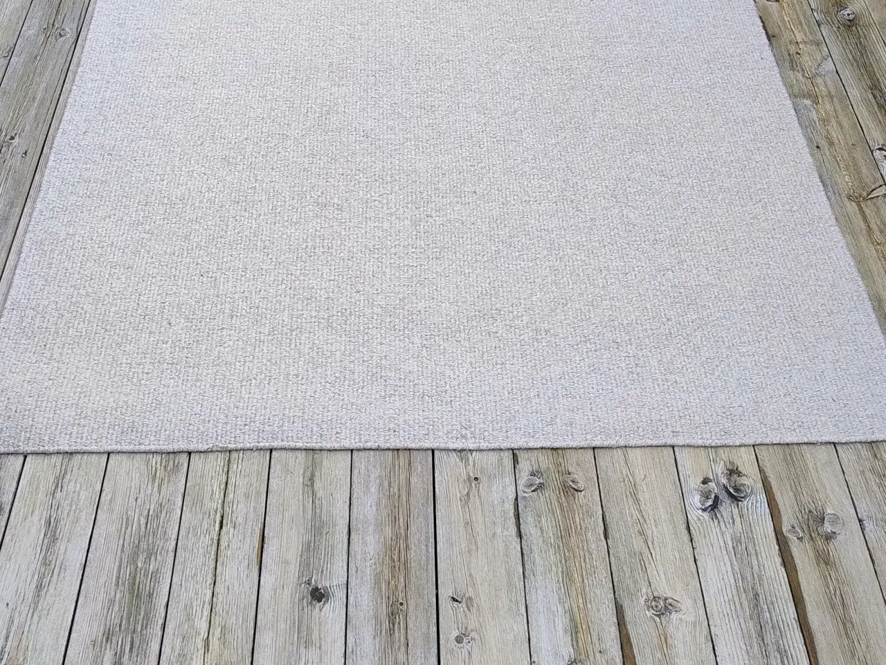 Billede 1 - Tæppe rektangulært beige  145 x 190 cm