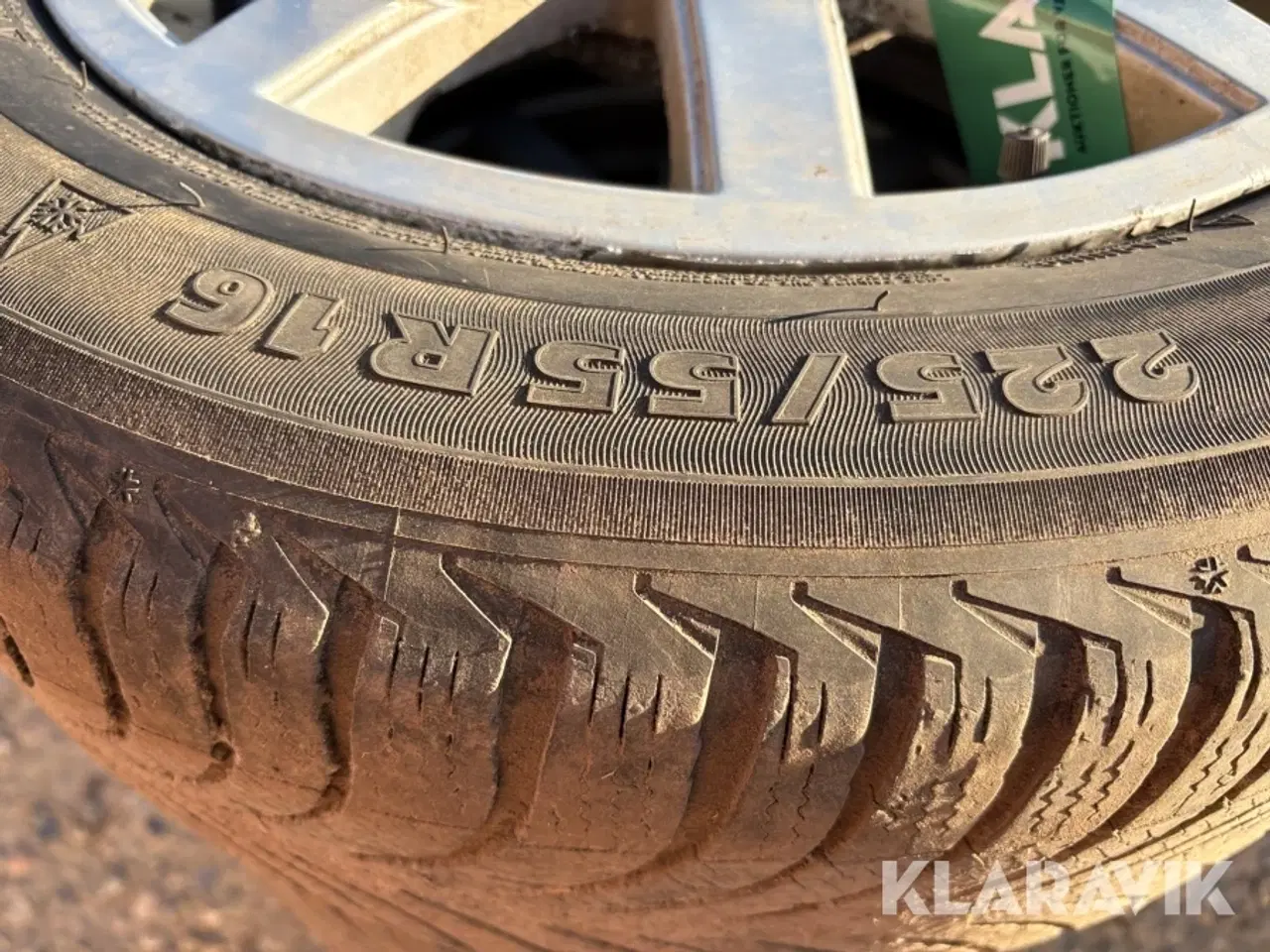 Billede 4 - Vinterdæk med fælge. Michelin 4 styk