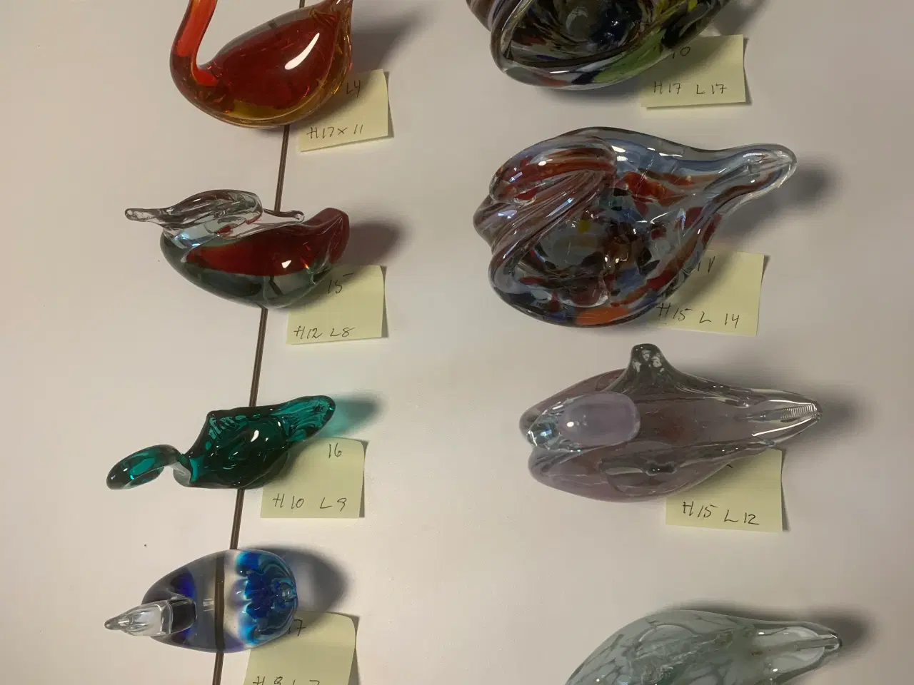 Billede 3 - Svaner i glas