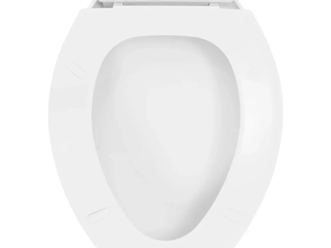 Billede 5 - Toiletsæde med soft-close og quick release-design hvid