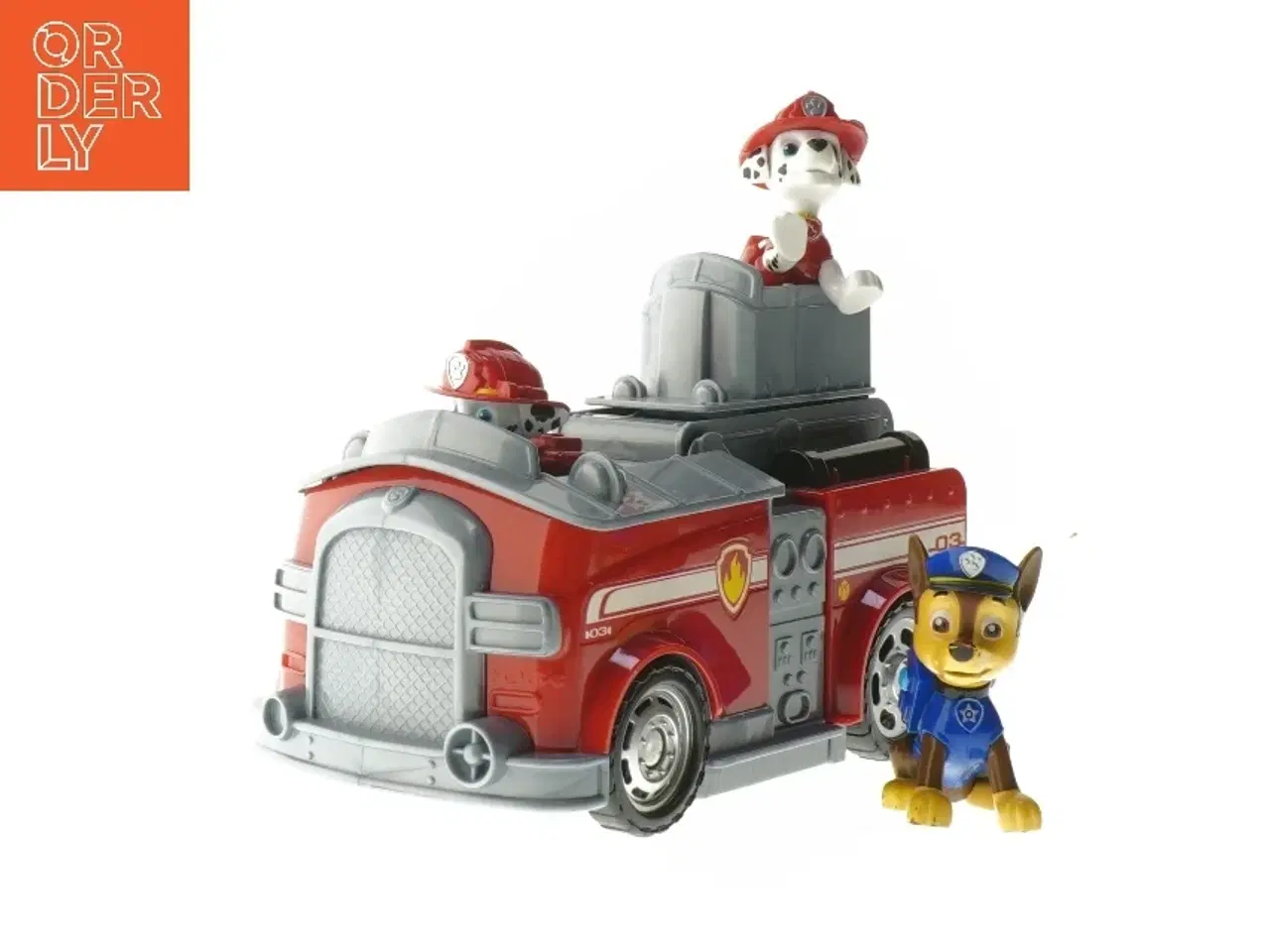 Billede 1 - Paw Patrol brandbil og figurer fra Paw Patrol (str. 12x20x10 cm)