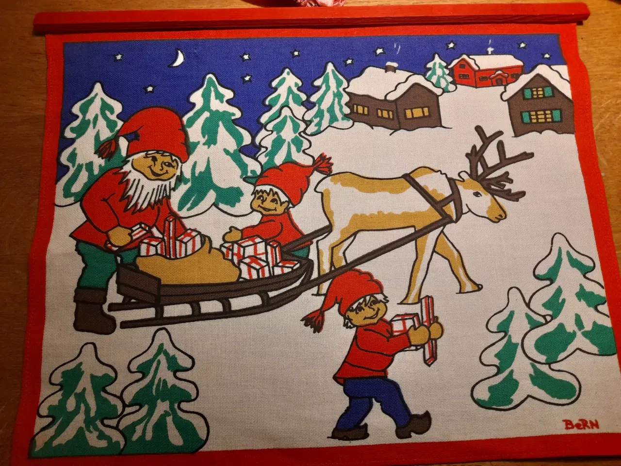 Billede 4 - Retro nisseophæng.