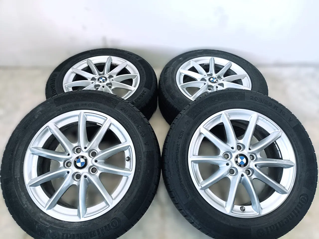 Billede 3 - 5x112 16" ET52 nav 66,6ø BMW sommersæt inkl.TPMS
