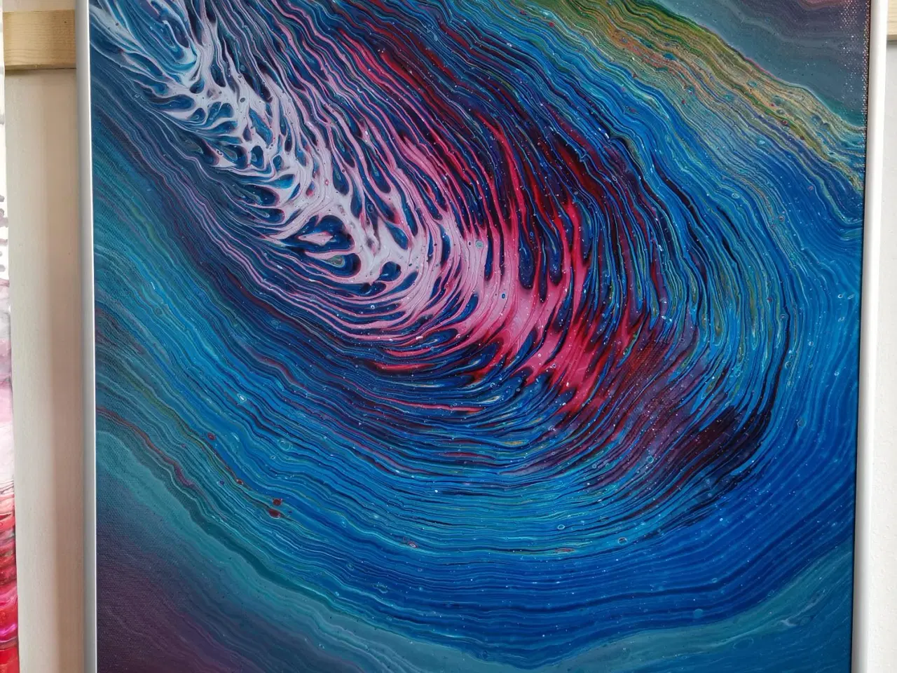 Billede 6 - Akryl malerier i Fluid Art