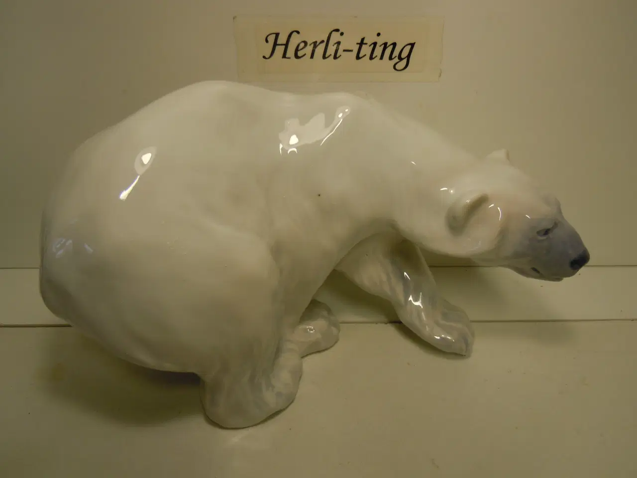 Billede 2 - KGL Bjørnefamilie: Mor med 3 unger