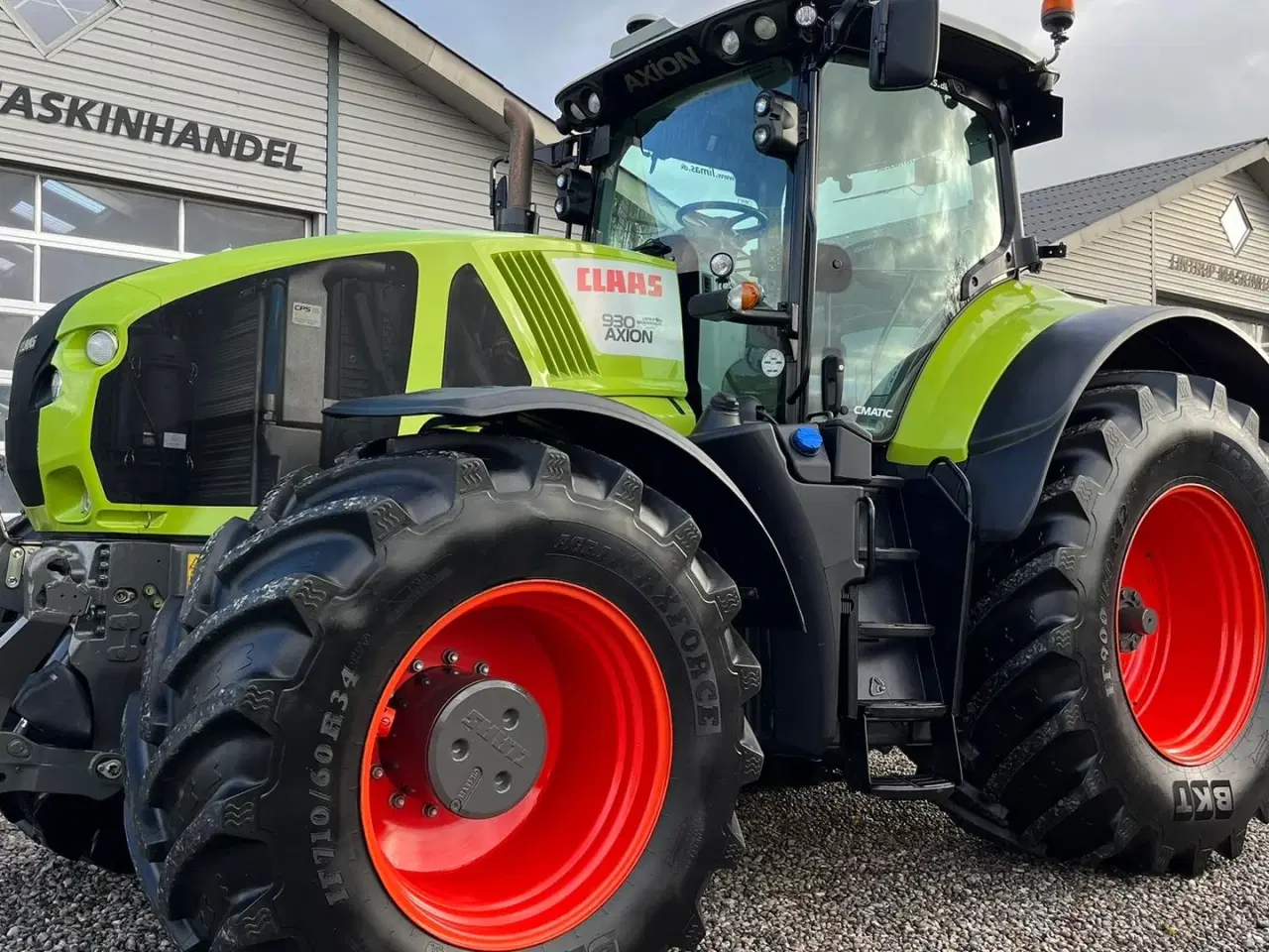 Billede 10 - CLAAS Axion 930 CMatic Med næsten nye dæk, frontlift og evt et RTK GPS anlæg
