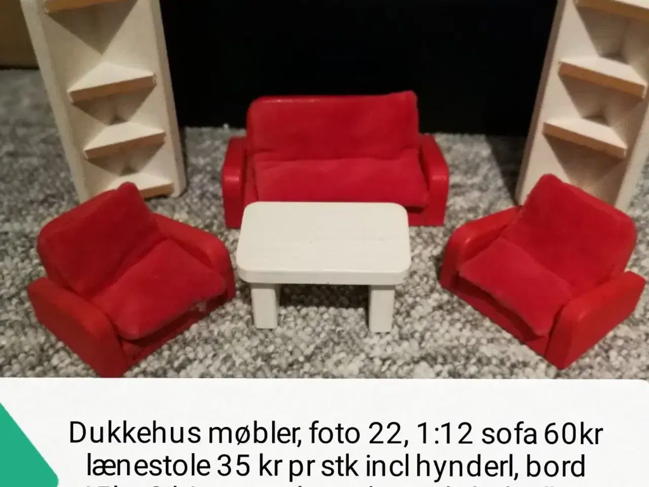Billede 1 - 1:12 dukkehus møbler sælges