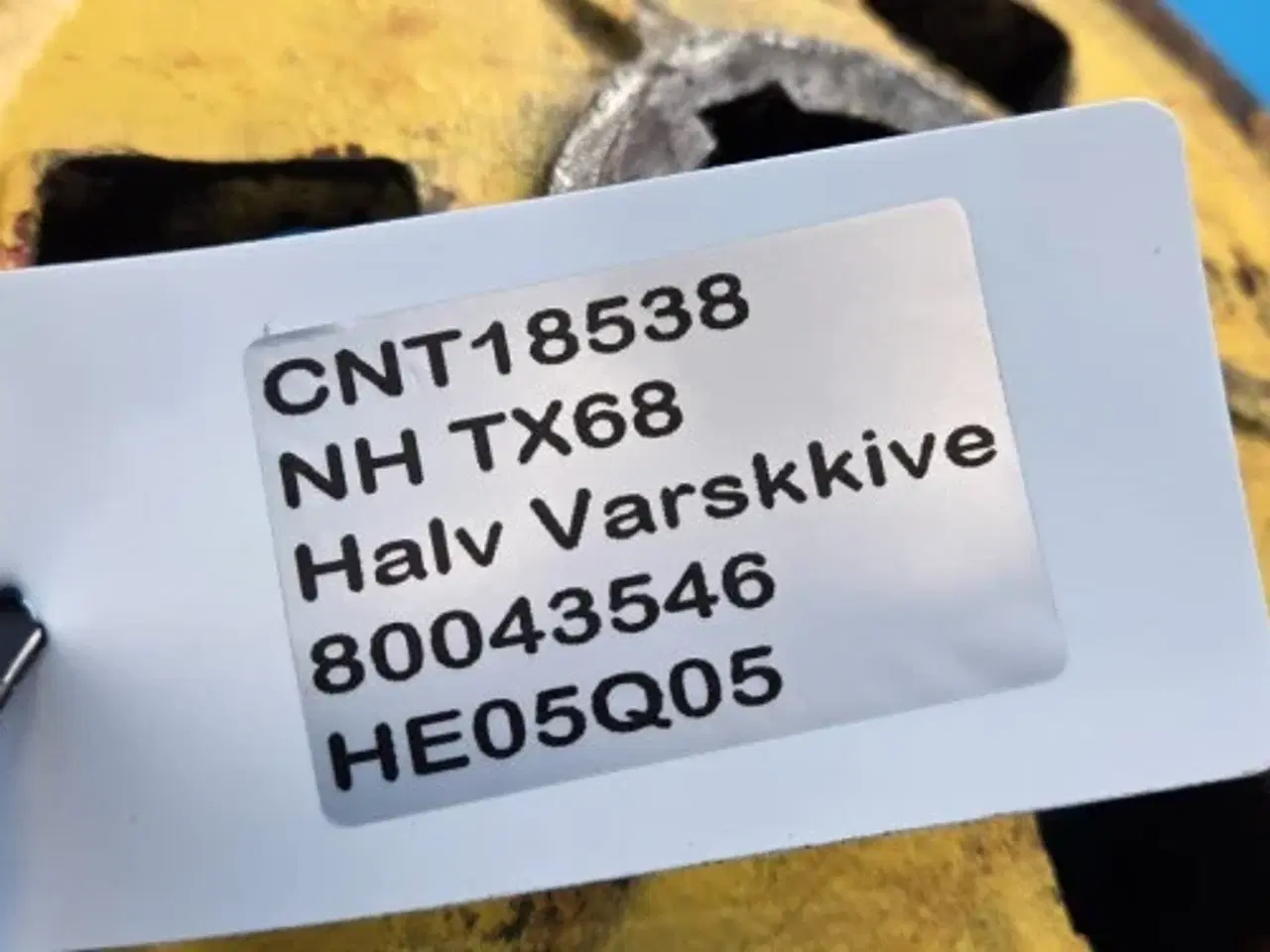 Billede 14 - New Holland TX68 Halv Variatorskive 80043546