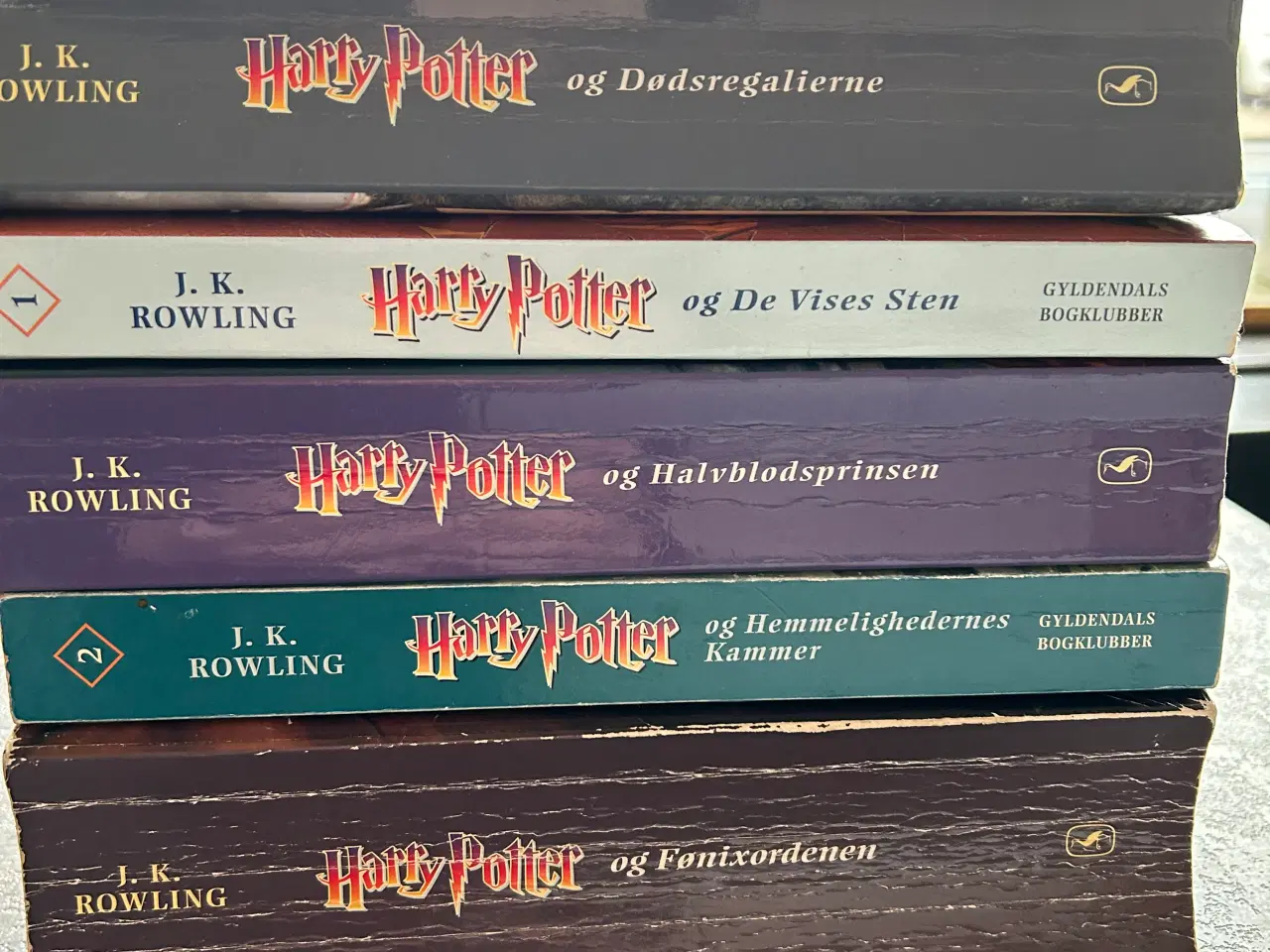 Billede 1 - Harry Potter 1-5  samlet 