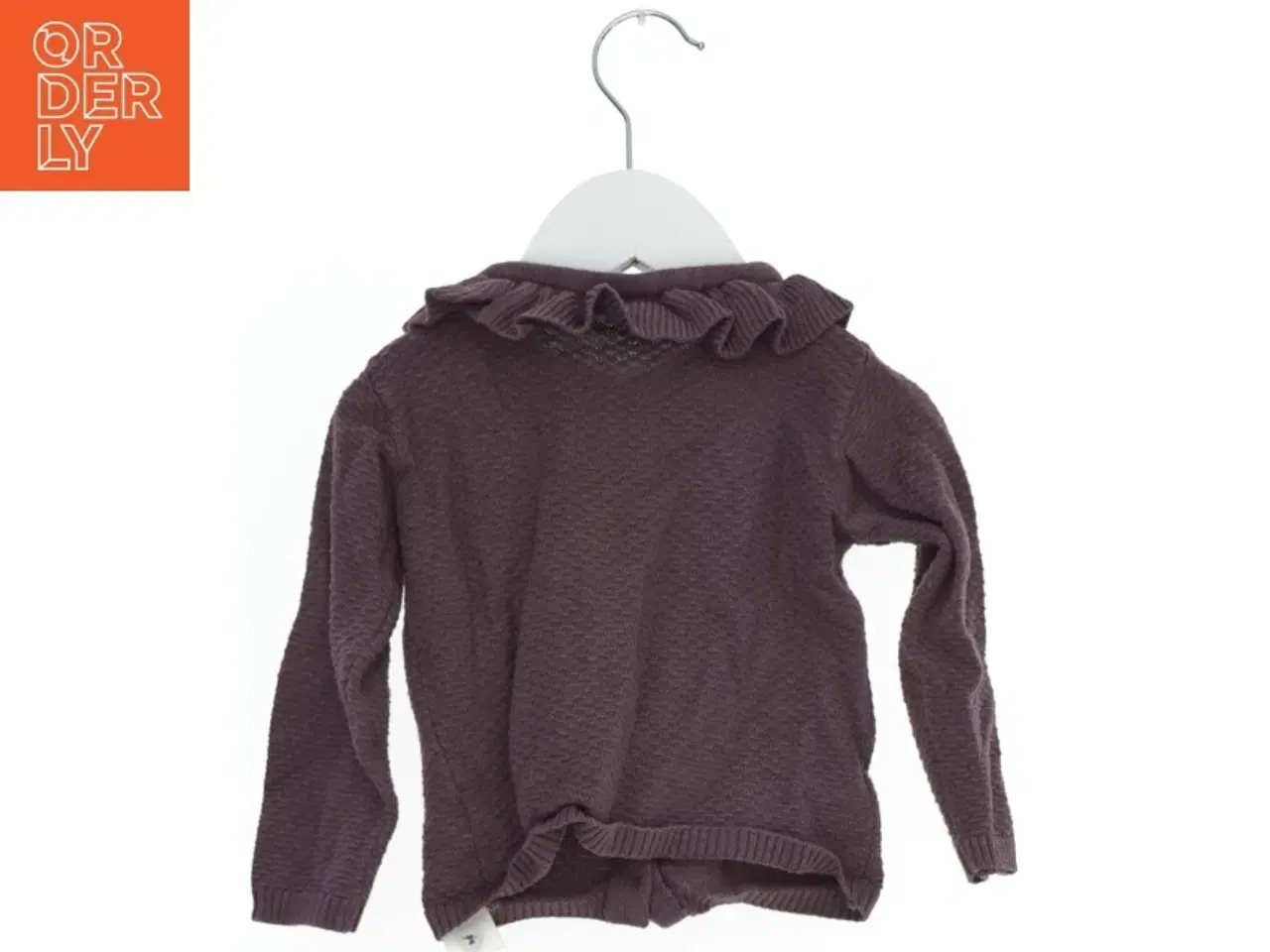 Billede 2 - Lilla cardigan med flæse fra Friends (str. 86)