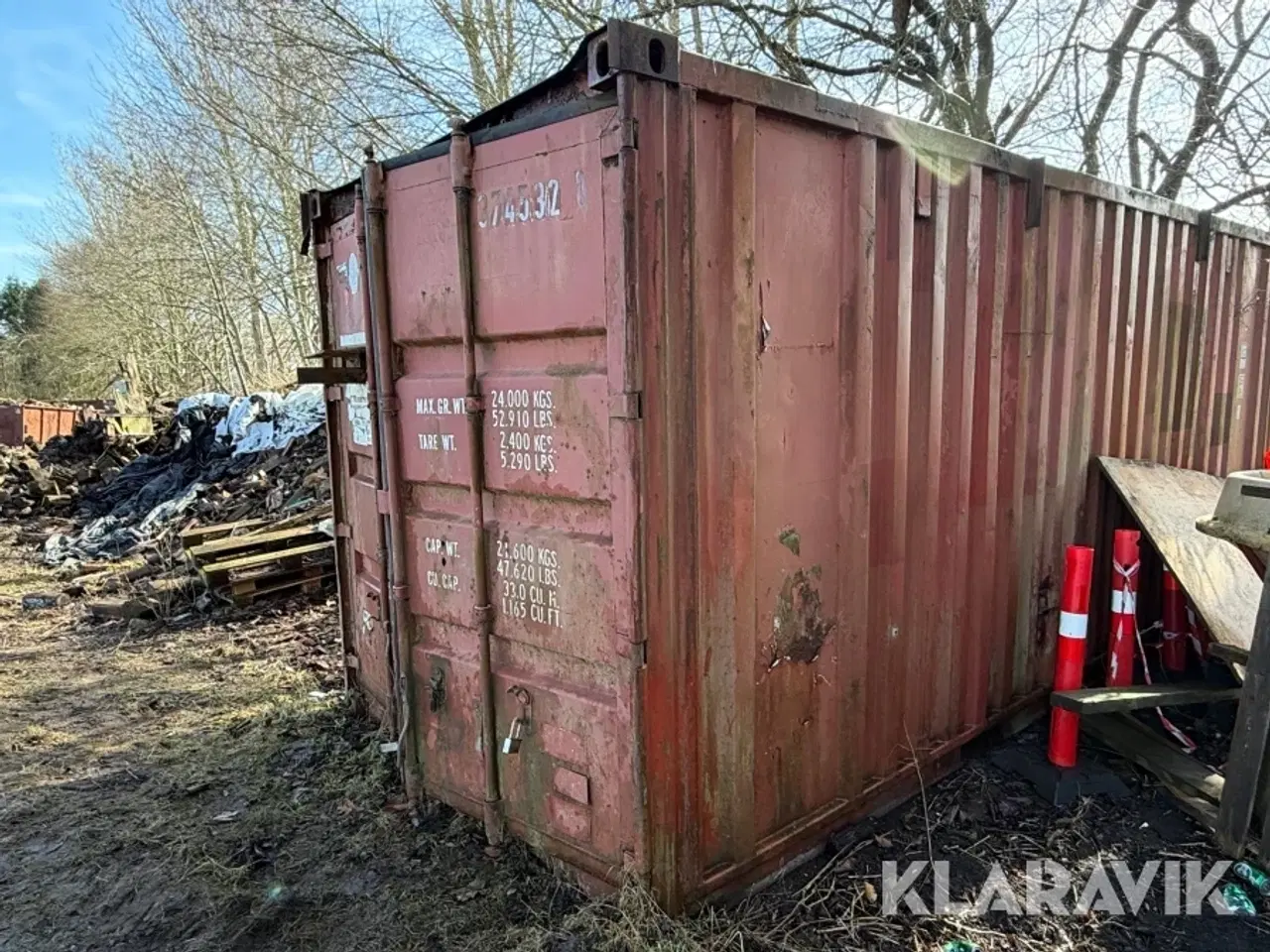 Billede 1 - Skibscontainer Doga 20 fod