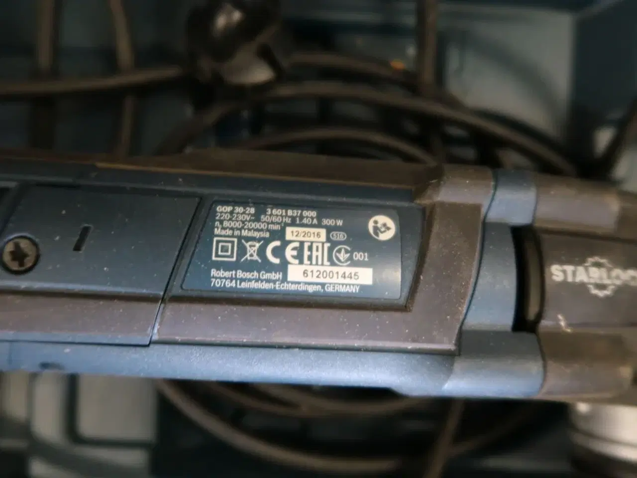 Billede 5 - 3 stk. håndværktøj BOSCH GEX 125-1 AE, GOP 250 CE m.fl.