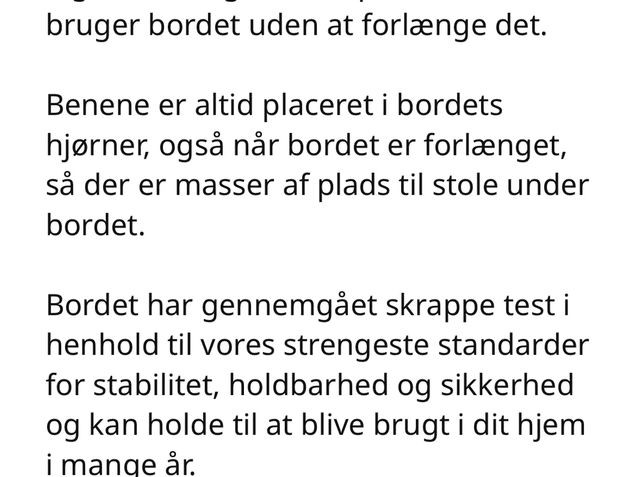 Billede 6 - Spisebord med udtræksplade i eg - Ekedale