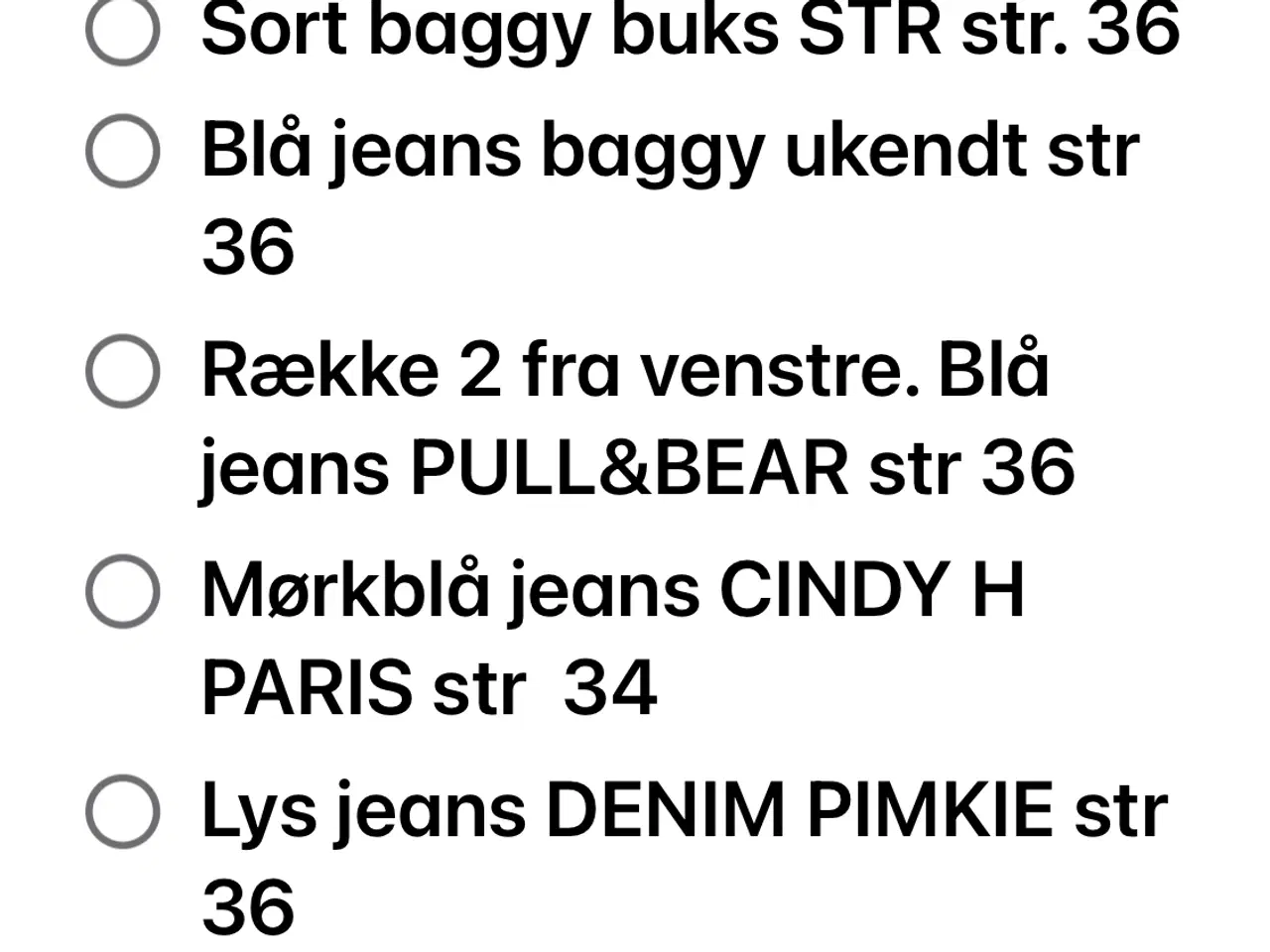Billede 11 - Tøj til pige/ung kvinde str Small 84 dele