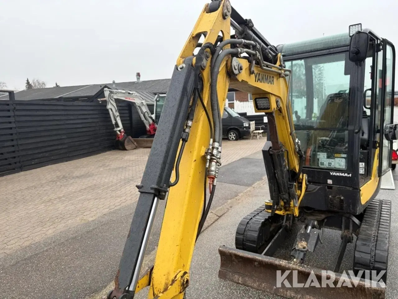 Billede 3 - Gravemaskine Yanmar SV22 2.2 ton
