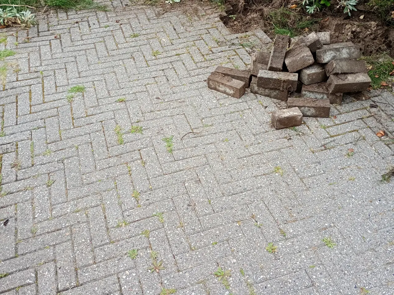Billede 1 - Brugte belægningssten bortgives