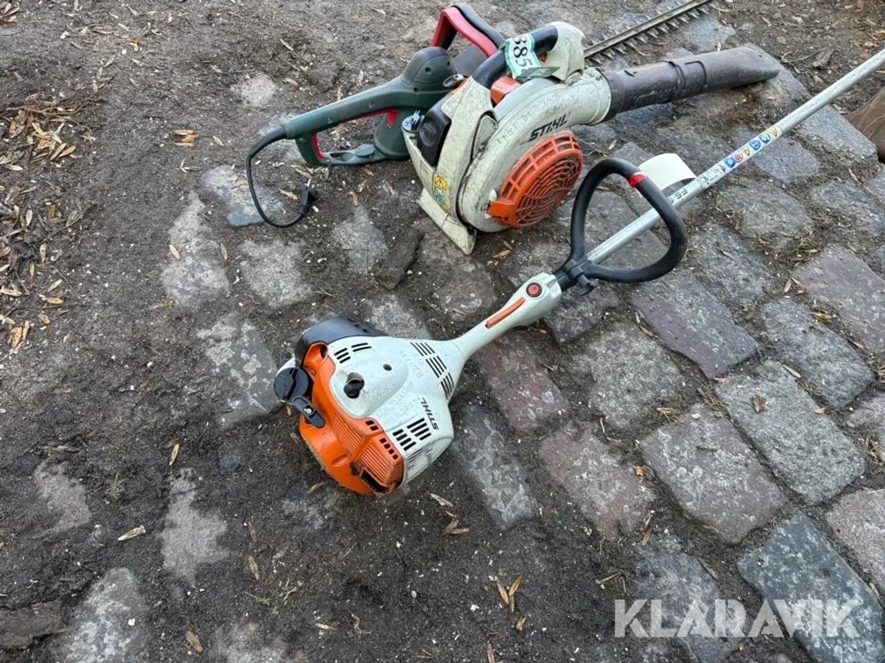Billede 6 - Løvblæser, hækkeklipper og græstrimmer STIHL,metabo