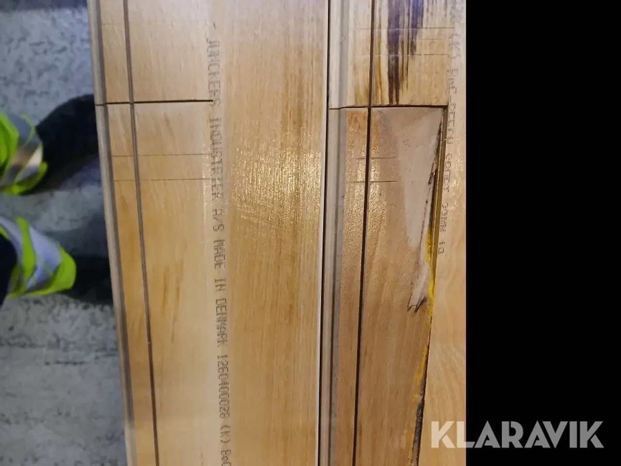 Billede 4 - Junckers gulv 22mm massiv bøg Junckers Sport lakeret 2stav