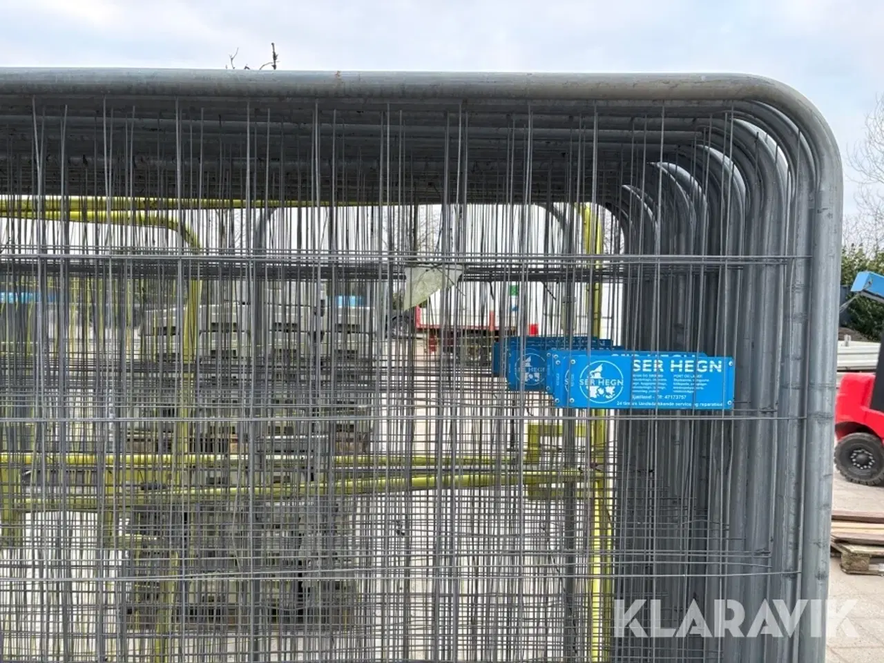 Billede 12 - Hegn 28 styk + tilhørende fødder