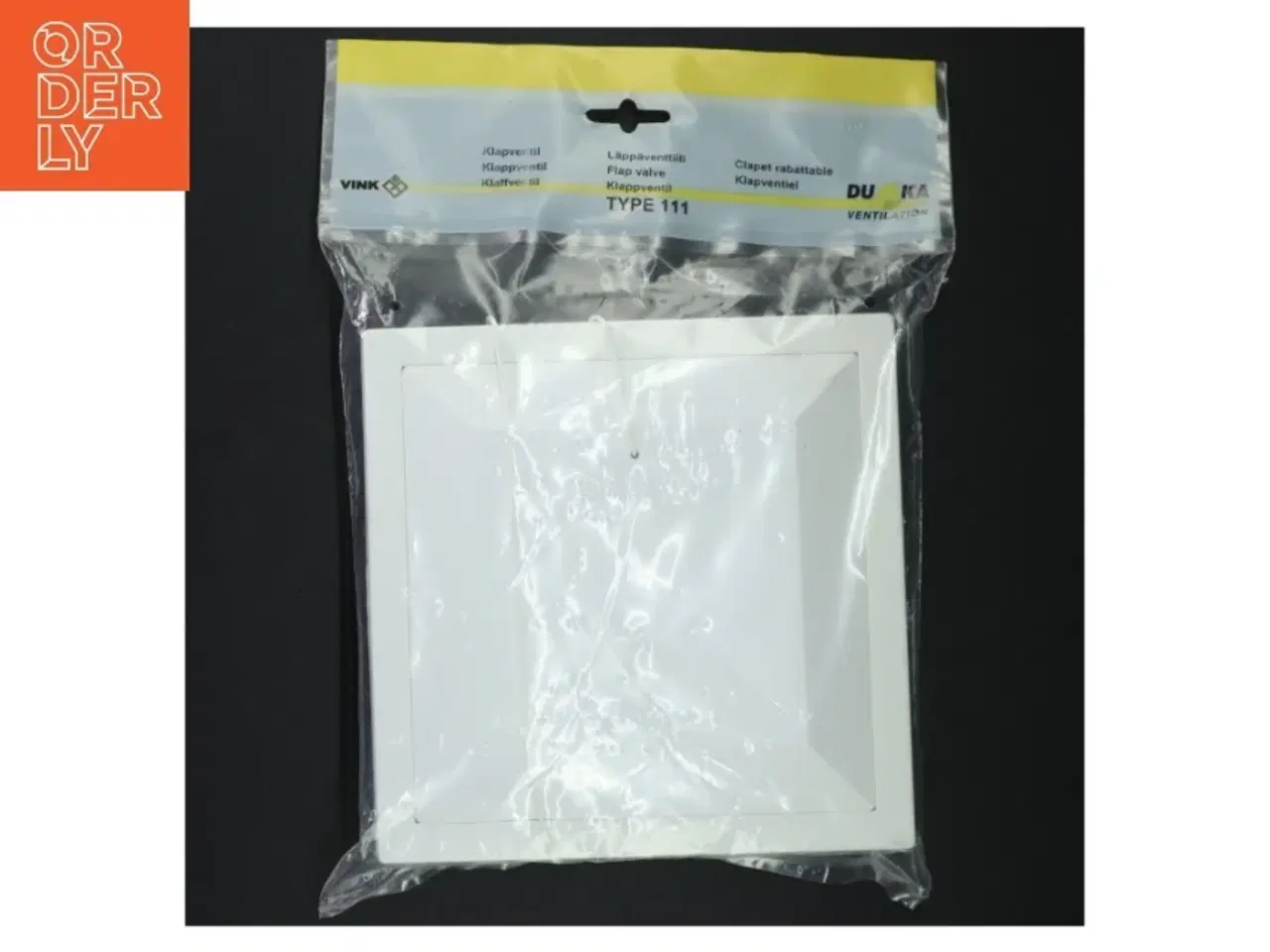Billede 1 - Ventilationsklap (str. 15 x 15 cm)