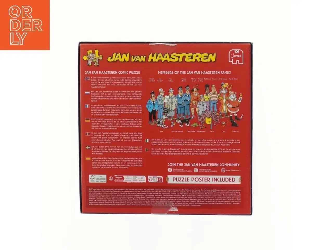 Billede 3 - Jan van Haasteren cruise ship puslespil fra Jumbo (str. 25x25 cm)