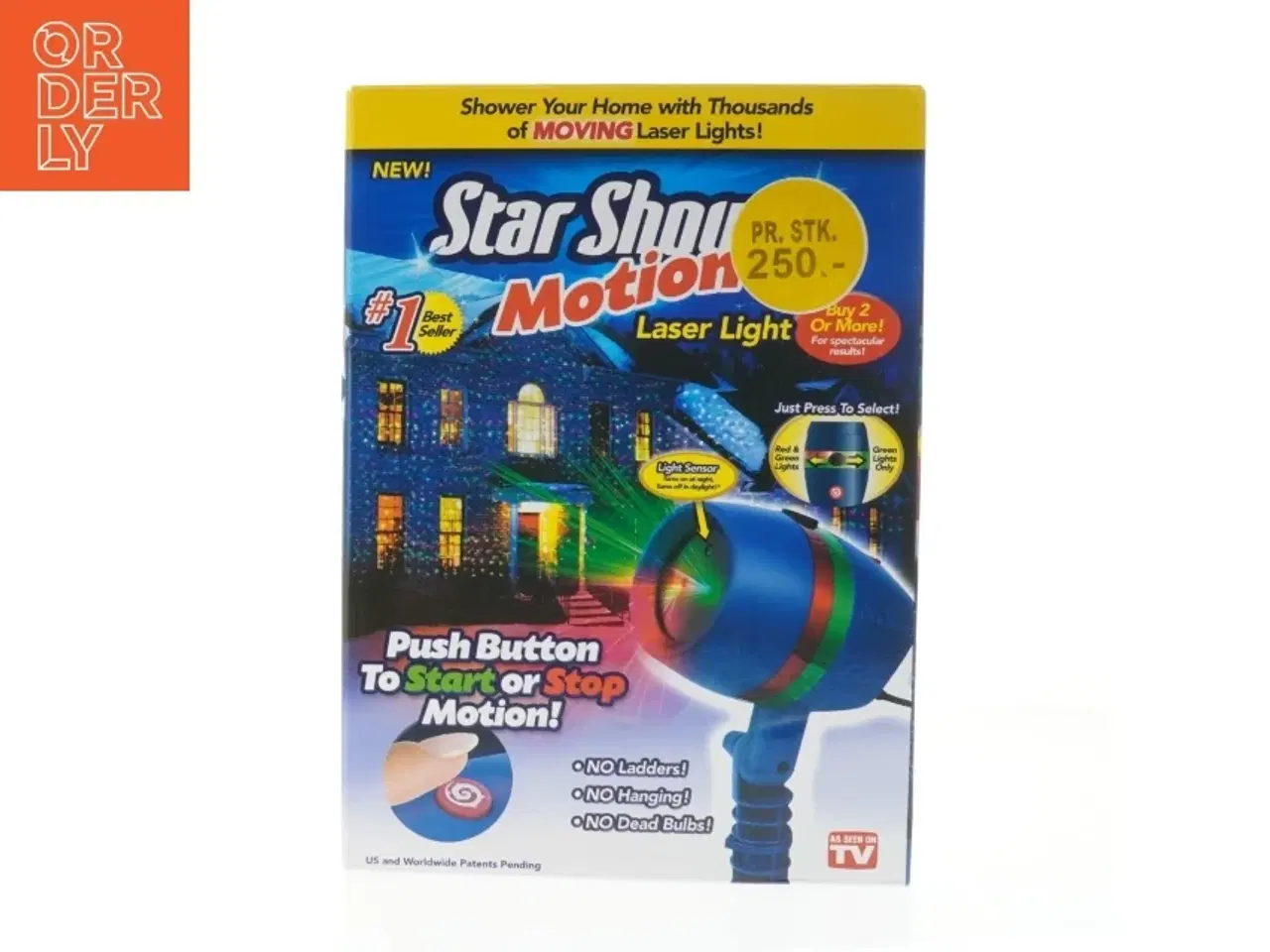 Billede 1 - Star Shower Motion Laser Light