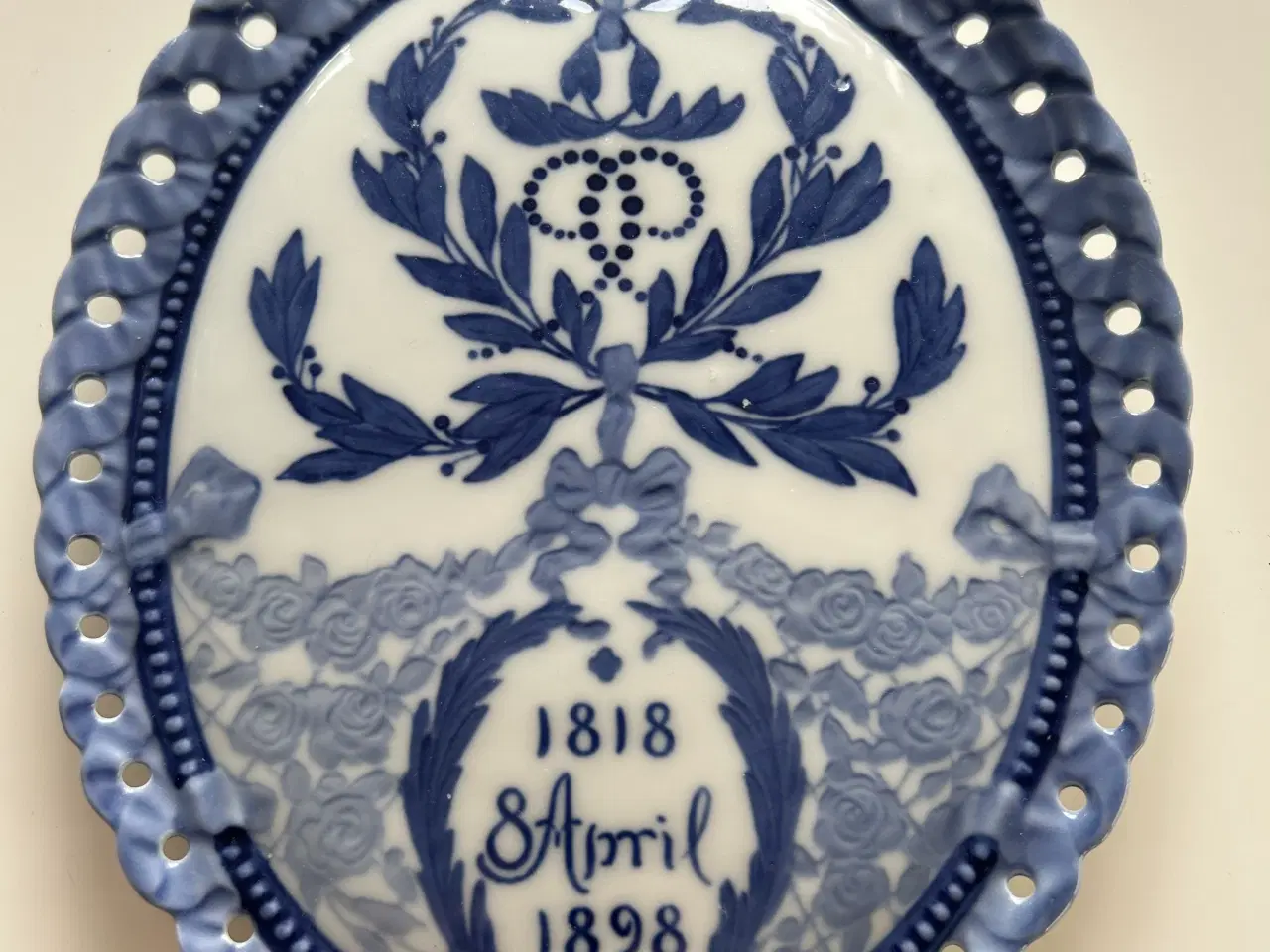 Billede 1 - Royal Copenhagen mindeplatte