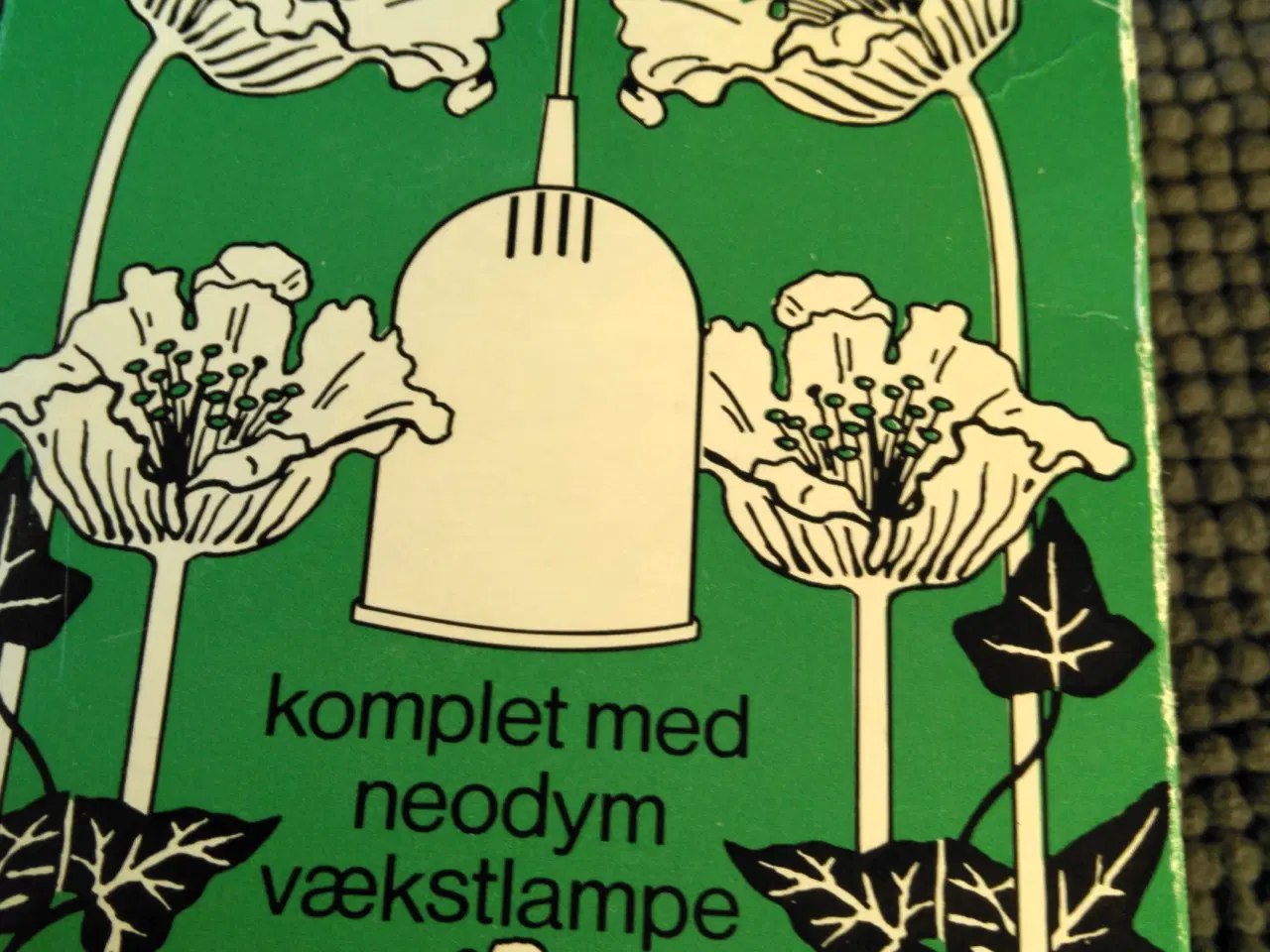 Billede 3 - Plus pendel komplet med neodym vækstlampe