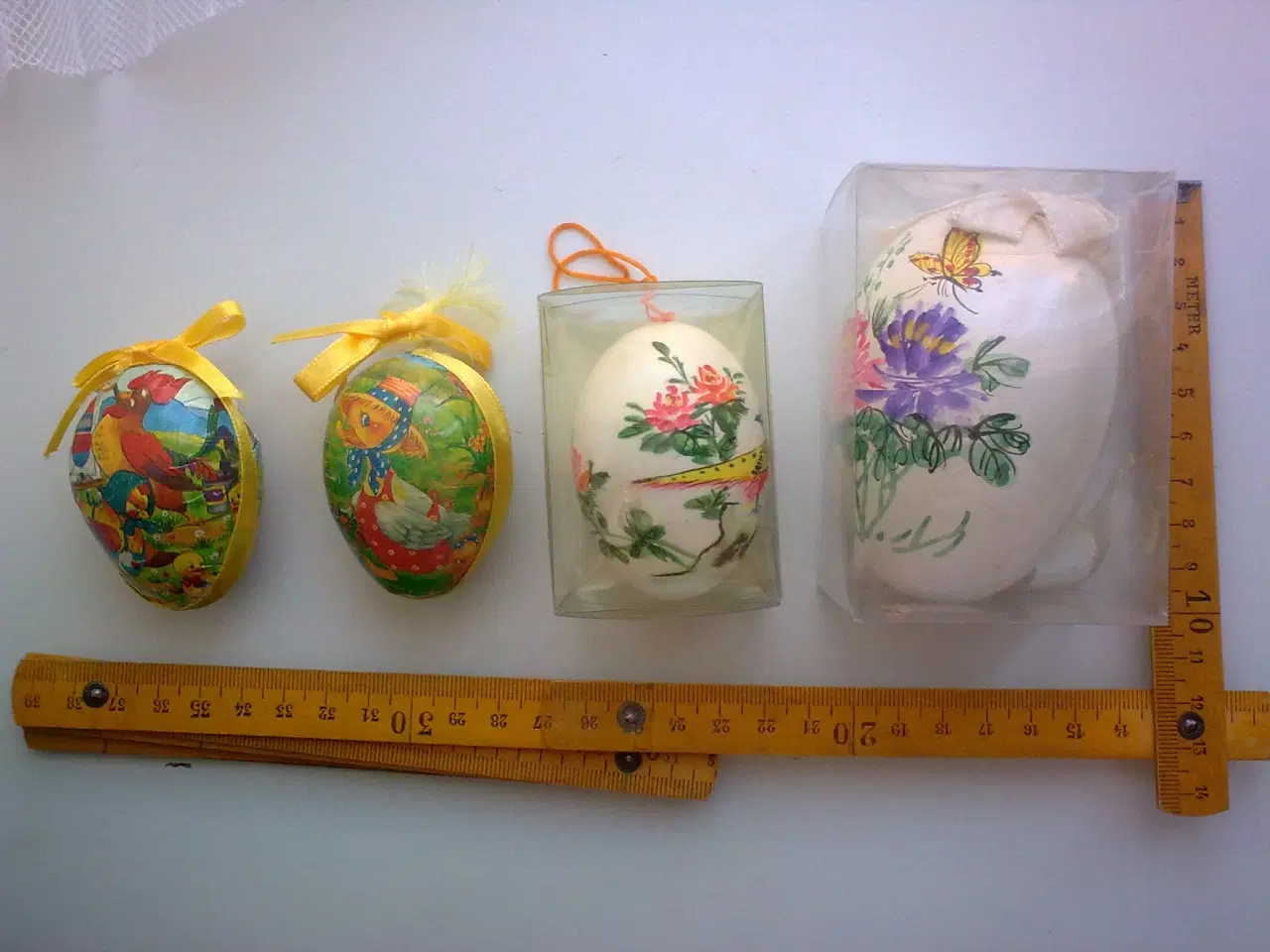 Billede 17 - RETRO påske figur m kyllinger og får og får ikke