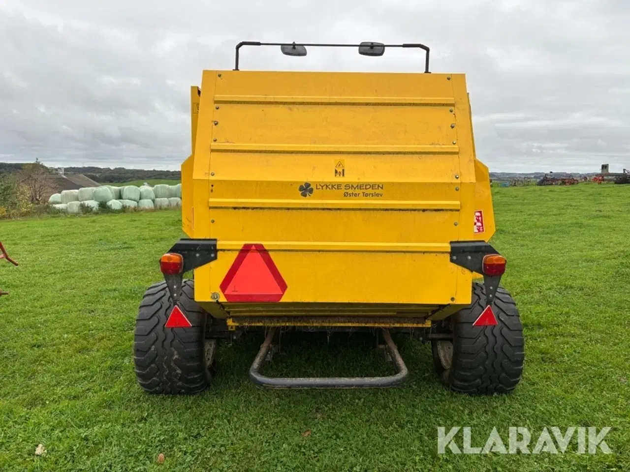 Billede 4 - Rundballepresser New Holland BR6090 Græs/halm