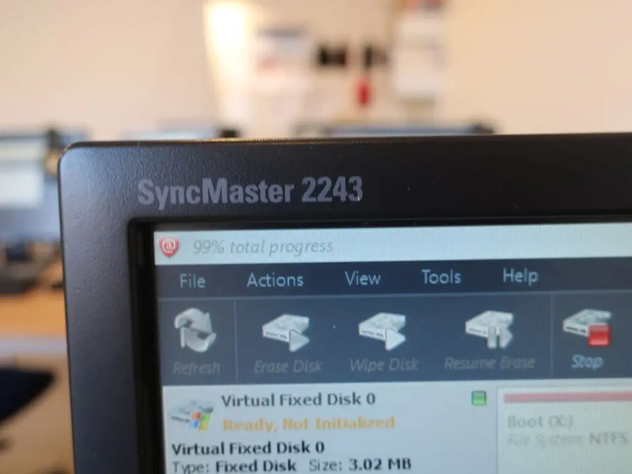 Billede 4 - HP 22" skærm m. tastatur SynchMaster 2243 (PC medfølger ikke)