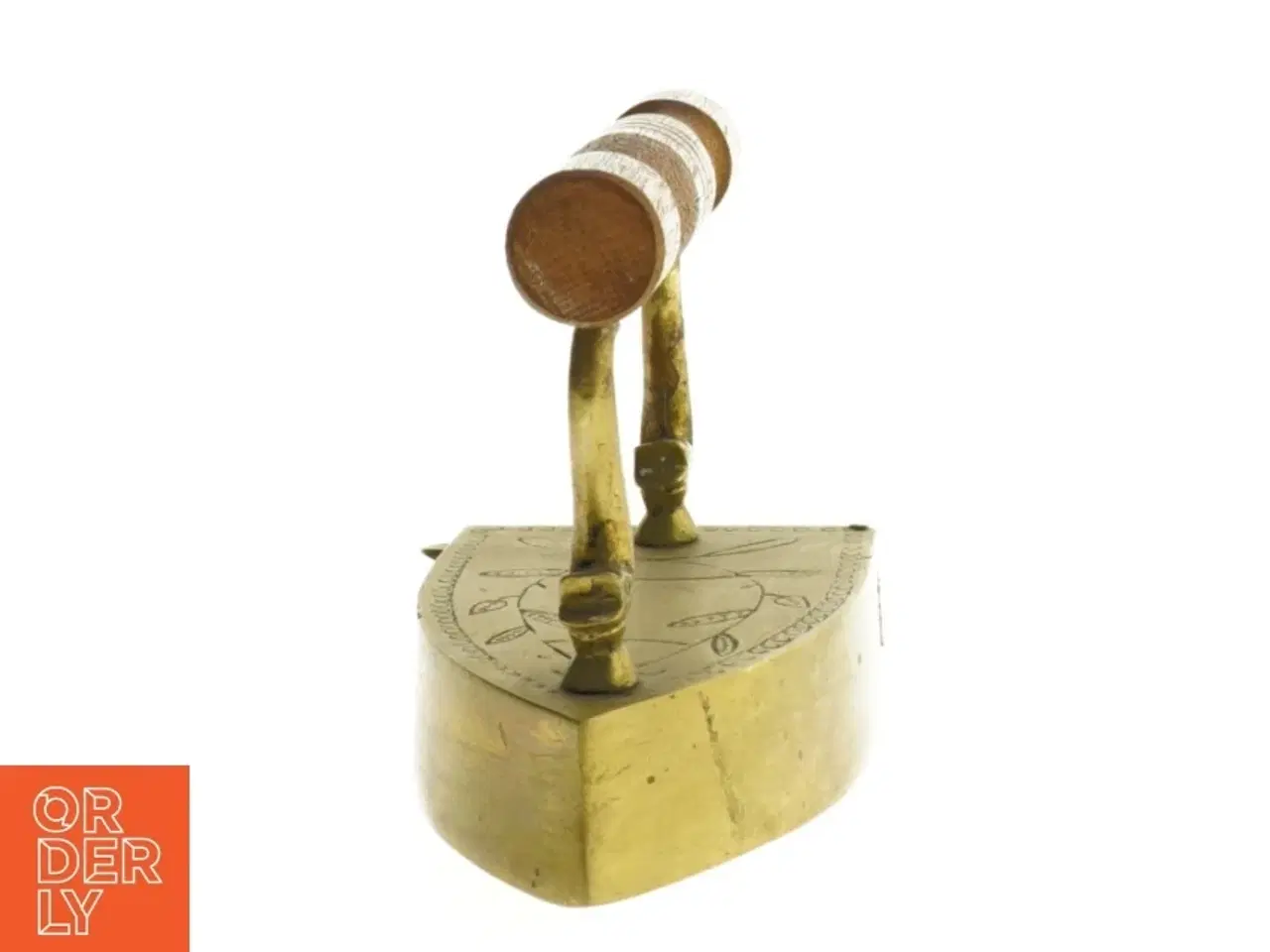 Billede 2 - Vintage messing strygejern (str. 16x9,5 cm)