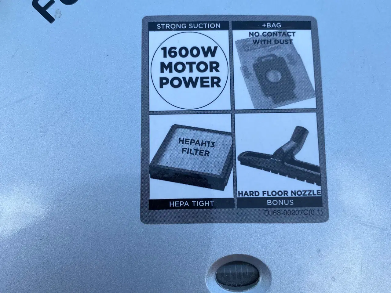 Billede 2 - Nilfisk støvsuger 1600w
