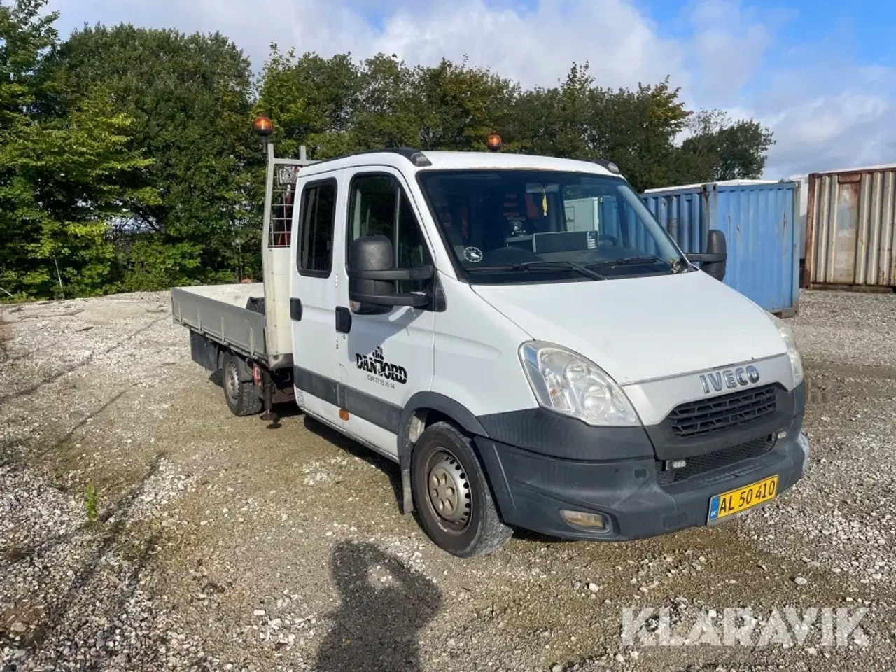 Billede 3 - Varebil Iveco Daily 35S med Kran