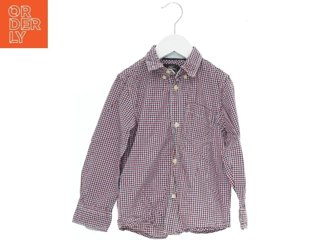 Billede 1 - Ternet skjorte til børn fra Logg (str. 116)