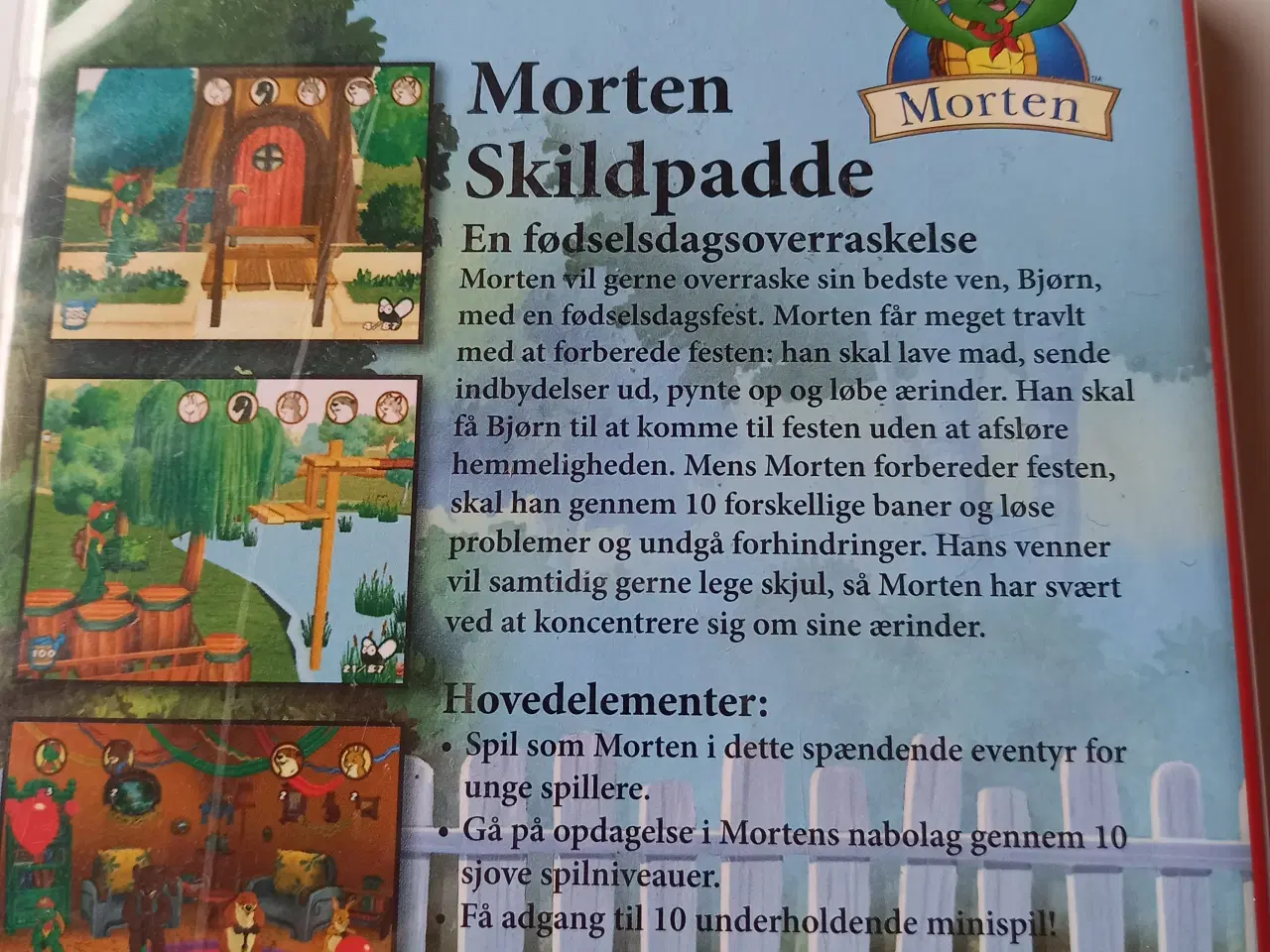 Billede 3 - PC spil: Morten Skildpadde En fødselsdagsfest