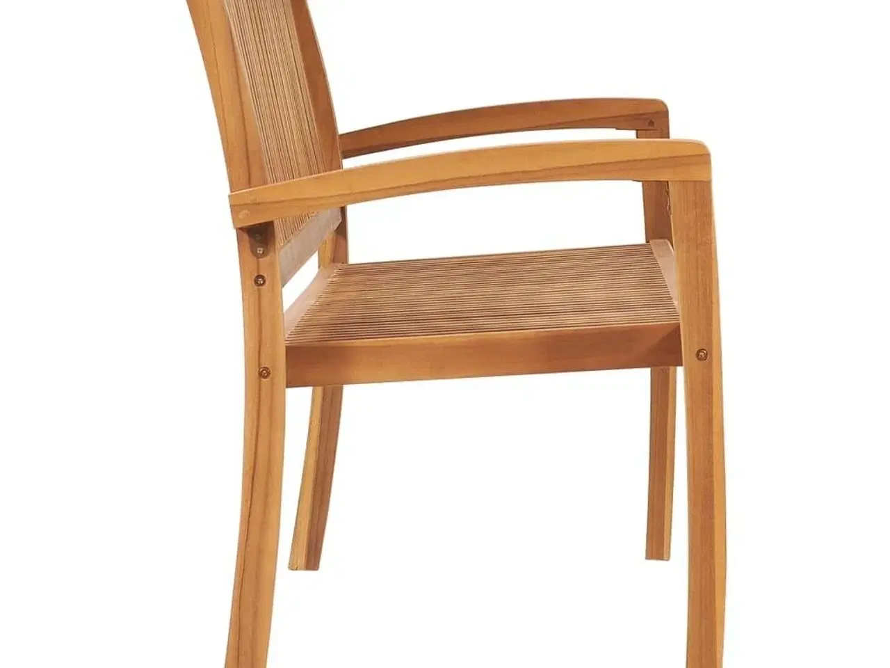 Billede 3 - 3-personers havebænk 159 cm massivt teaktræ